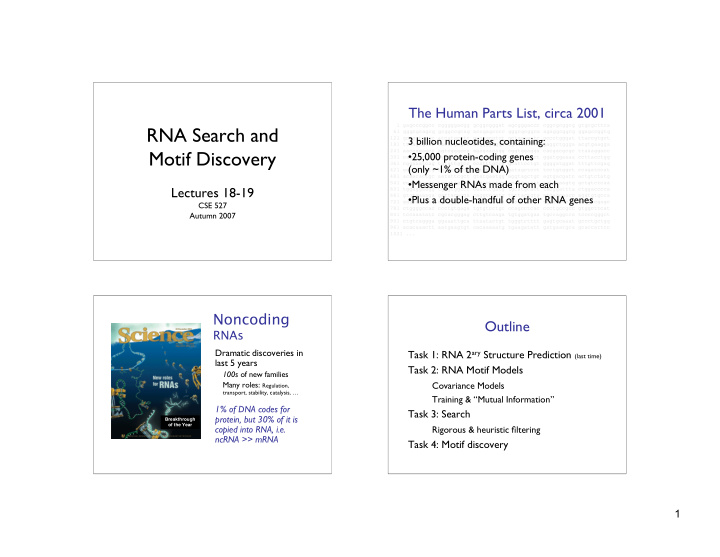 rna search and