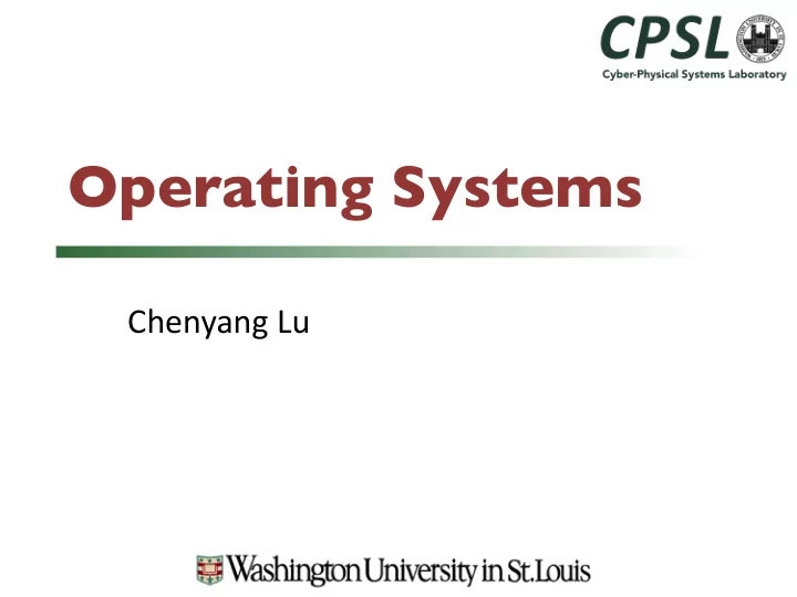 operating systems