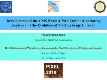 Development of the CMS Phase-1 Pixel Online Monitoring  System and the Evolution of Pixel Leakage