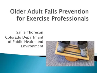 Sallie Thoreson  Colorado Department  of Public Health and  Environment  Rate per 100,000  100  120