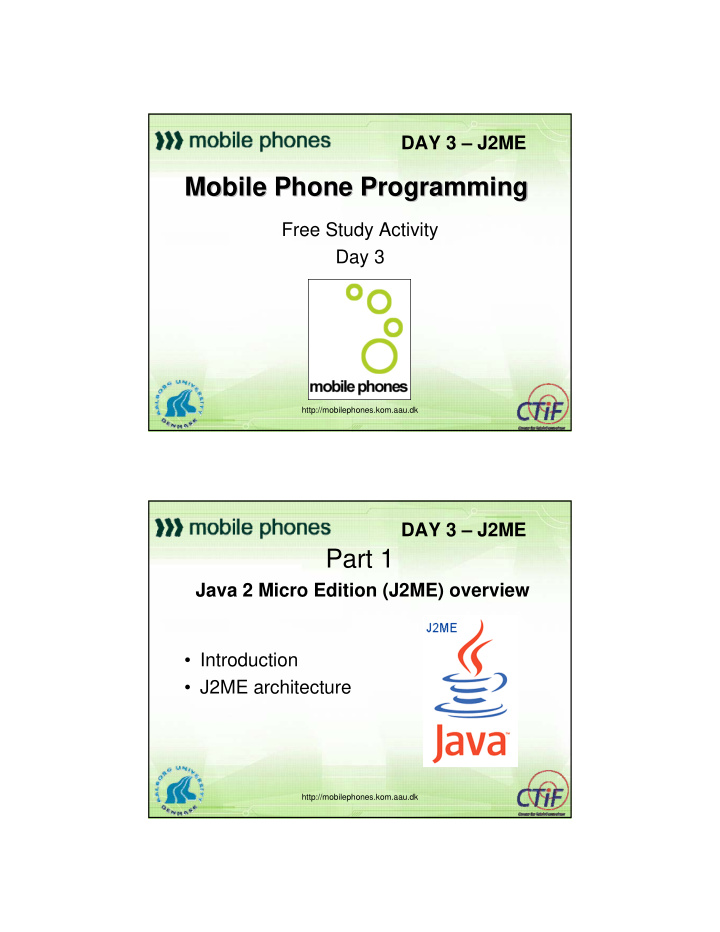 mobile phone programming mobile phone programming