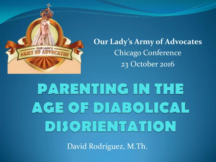 chicago conference