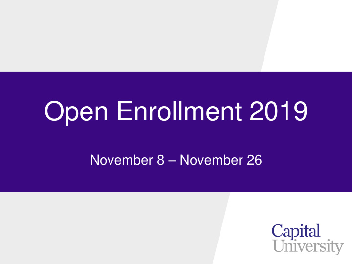 open enrollment 2019