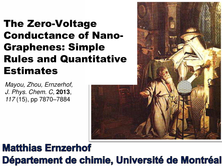 conductance of nano