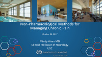 non pharmacological methods for managing chronic pain