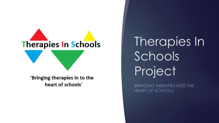 therapies in