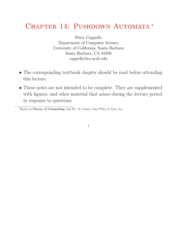 a new format for finite automata