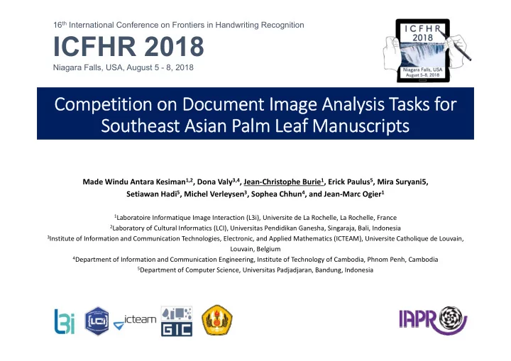 icfhr 2018