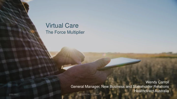 virtual care