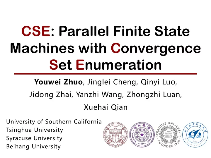 machines with convergence