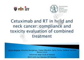 Liliana Belgioia, Almalina Bacigalupo, Gladys Blandino, Ilaria Chiola, Stefania Vecchio,  Renzo