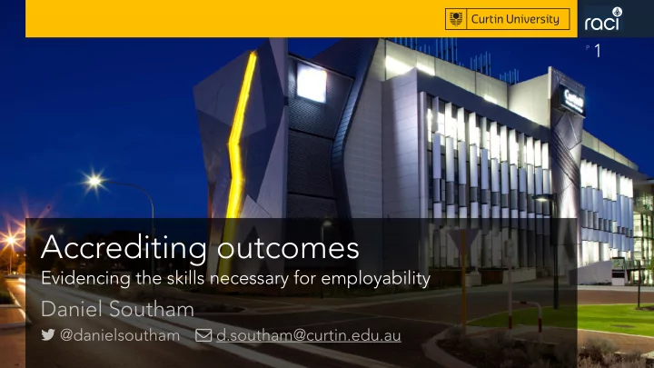 accrediting outcomes