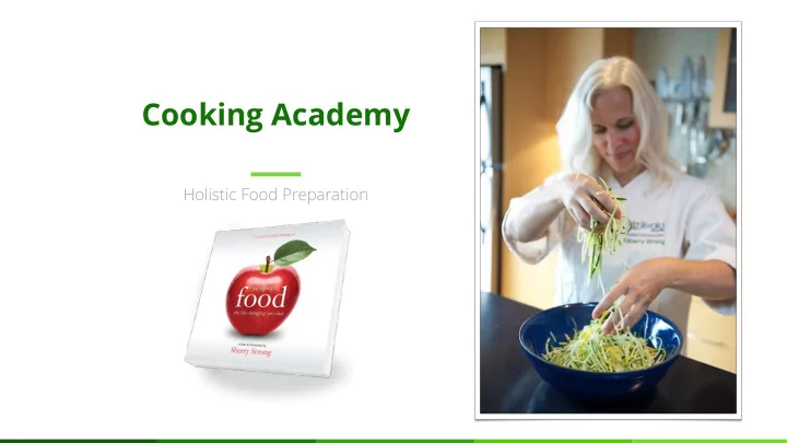 cooking academy