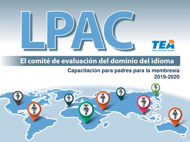 lpac por sus siglas en ingl s bienvenida