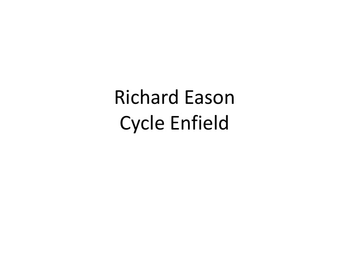 cycle enfield programme elements