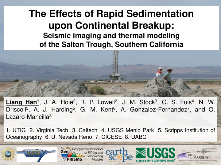 the effects of rapid sedimentation upon continental