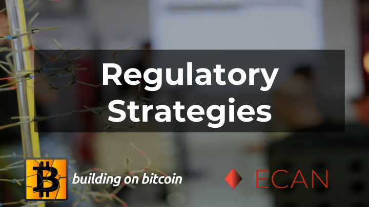 regulatory strategies xavier lavayssi re