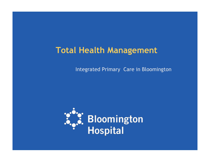 total health management