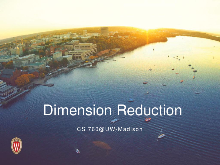 dimension reduction