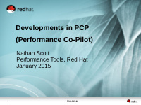 developments in pcp performance co pilot