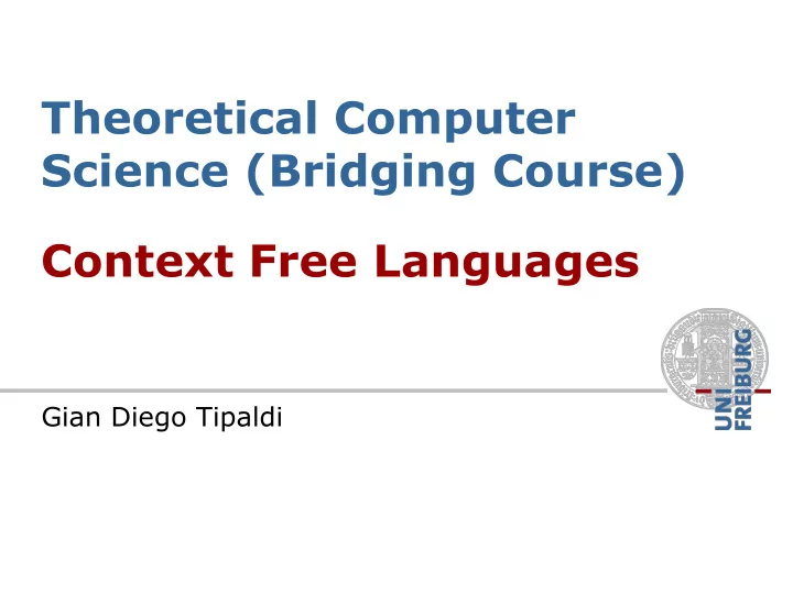 theoretical computer