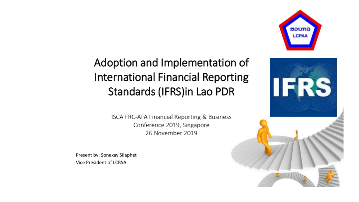 standards if ifrs in lao pdr