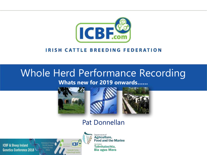 whole herd performance recording
