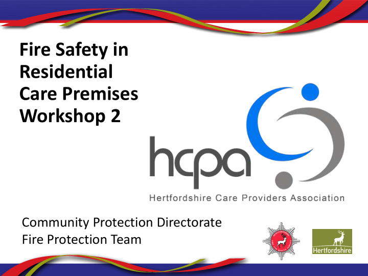 fire safety in residential care premises workshop 2