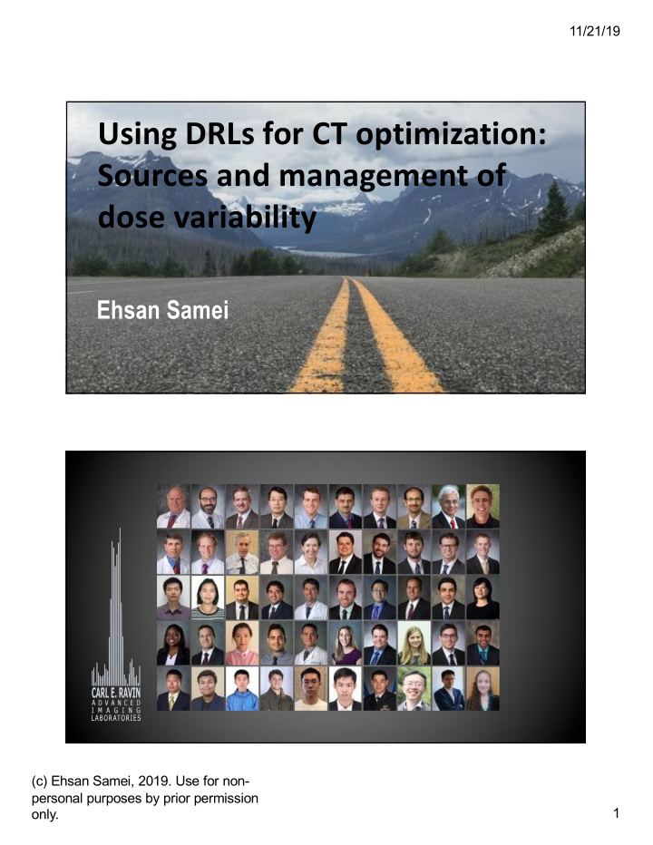 using drls for ct optimization sources and management of