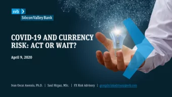 Source: FX Risk Advisory | Data: Bloomberg Note: COVID-19 period covers Feb 14, 2020