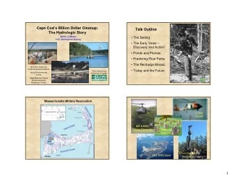 1  Water-table  altitude, ft  20  Hydrologic section  Generalized Hydrologic Section of Western