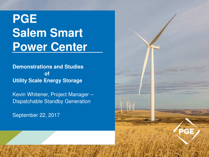 pge salem smart power center