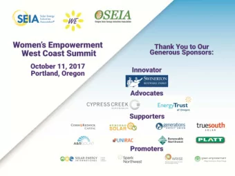 Welcome  Abigail Ross Hopper, Esq.  President and CEO  SEIA  Jon Miller  Executive Director  OSEIA