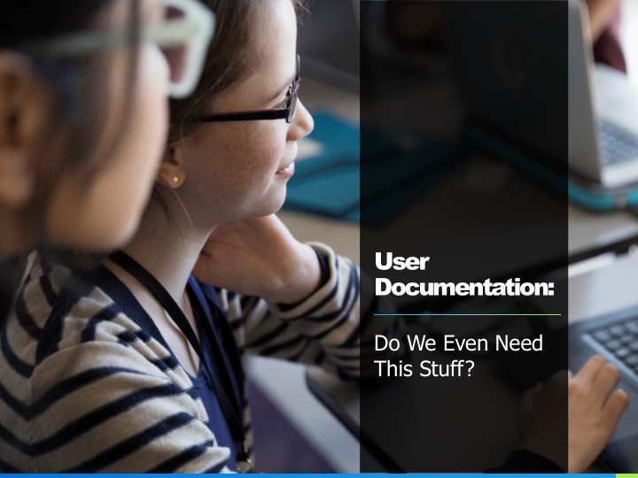 user documentation
