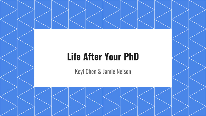 life after your phd