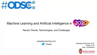 Machine Learning and Artificial Intelligence in  Recent Trends, Technologies, and Challenges