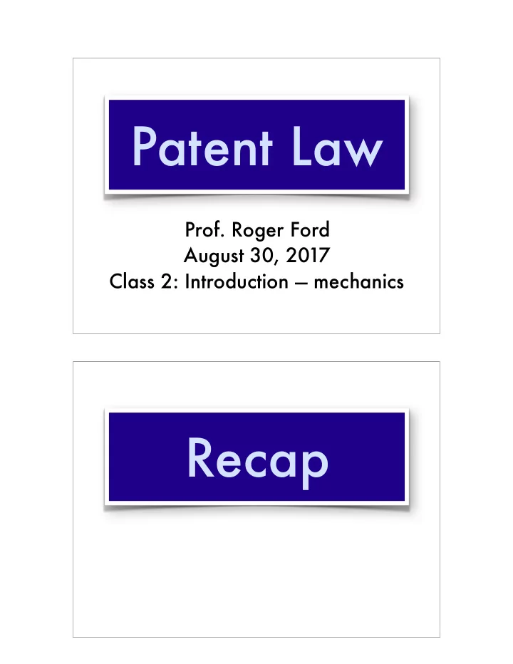 patent law