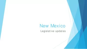 New Mexico  Legislative updates  PBM legislation in New Mexico  Licensure    Licensing