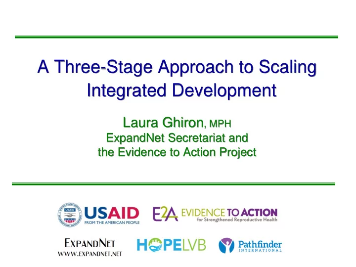 integrated development