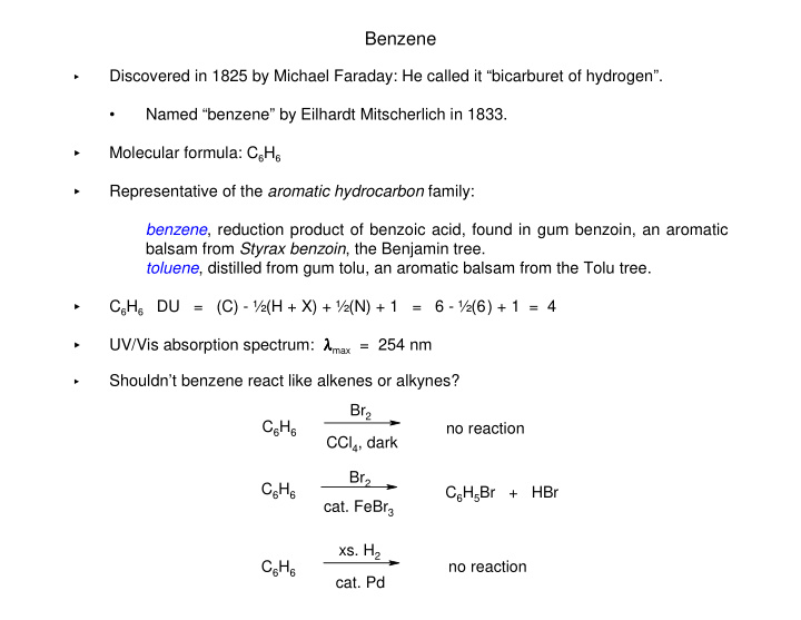 benzene