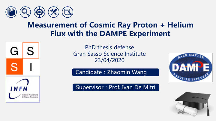 measurement of cosmic ray proton helium flux with the