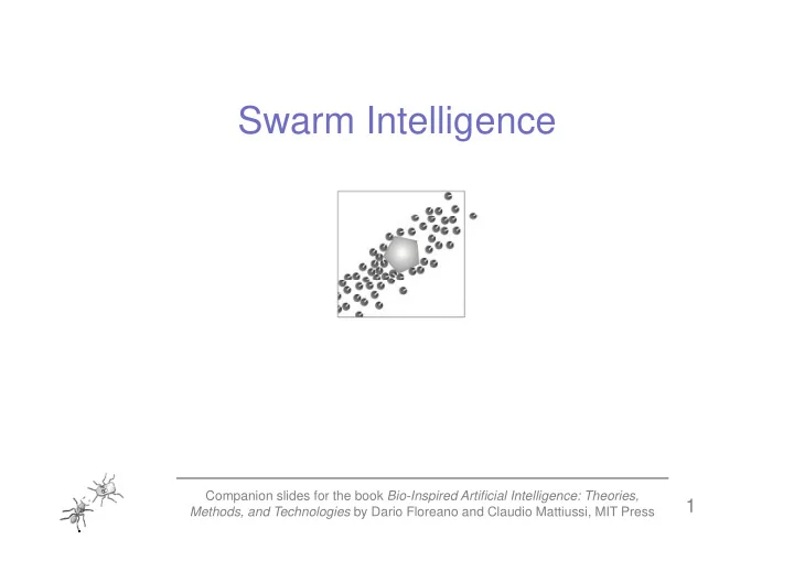 swarm intelligence
