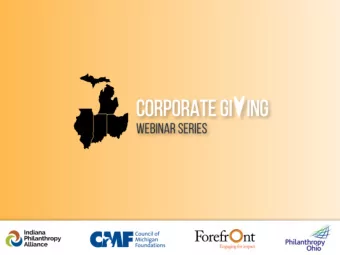 Welcome!  Laura Smith  Regional Director, Programs  Philanthropy Ohio  @philanthropyOH #OHphilTalks