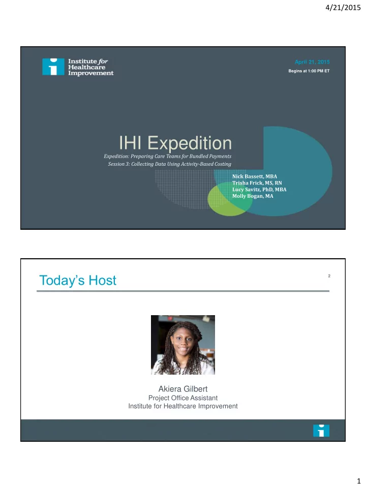 ihi expedition