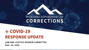 +  EVALUATION OF  OFFENDERS FOR TRANSPORT  Facility of origin submits a request to DOC for