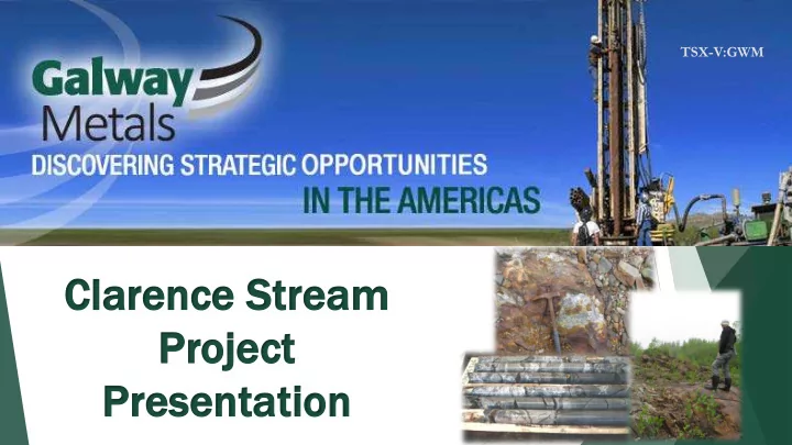 cla larence s str trea eam proj oject presentation ion