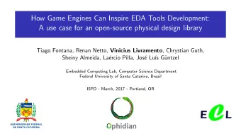 phidian  Introduction  Memory Hierarchy  Modularity  The Entity-Component System Design Pattern