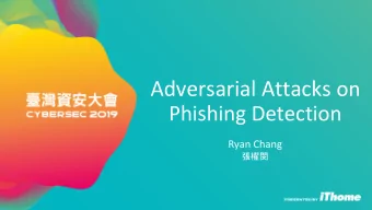 Overview  What is Adversarial Attack?  Why should we care?  How does it work?  Real