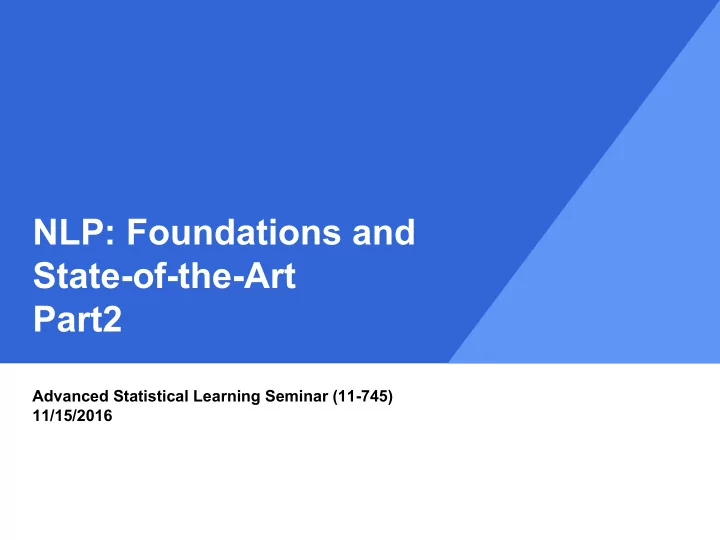 nlp foundations and state of the art part2