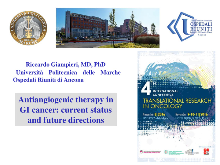 antiangiogenic therapy in